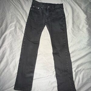 Levi's Black Slim Denim Jeans